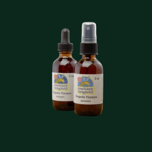 Propolis Tincture Spray and Dropper