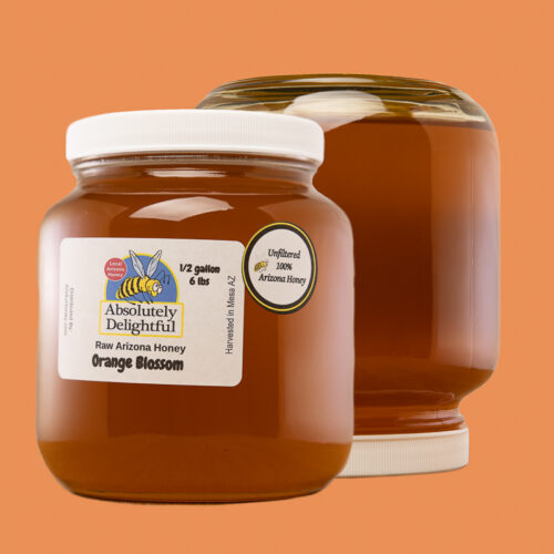 Half Gallon of Liquid Orange Blossom Honey