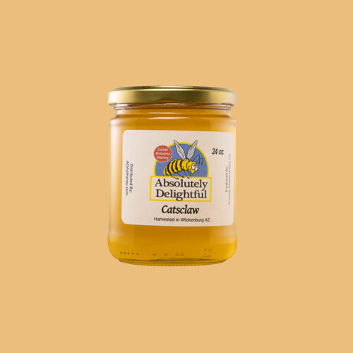 Medium 24oz Catsclaw Honey Jar