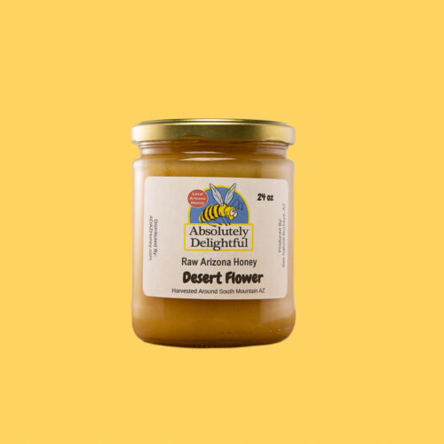 Single Desert Flower Honey in a Medium Jar