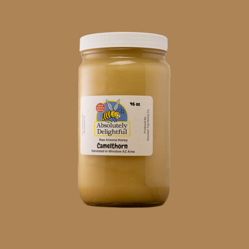 One 46oz Jar of Camelthorn Honey