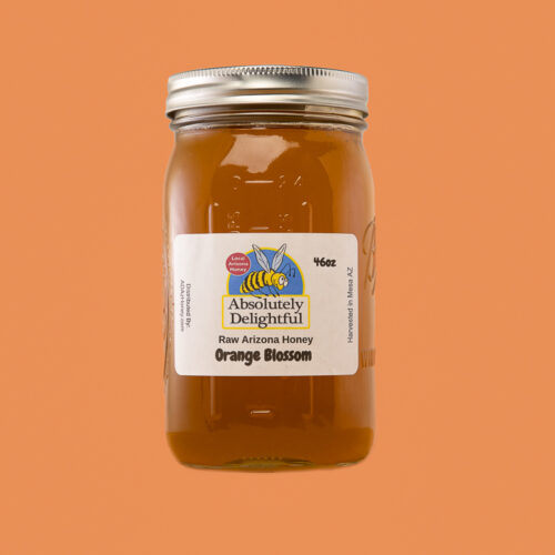 Large Jar of Orange Blossom Honey