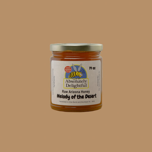 One 14oz Melody of the Desert Honey