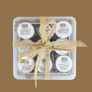 Honey Sampler Gift Set – 9 Flavors (1 oz Jars)